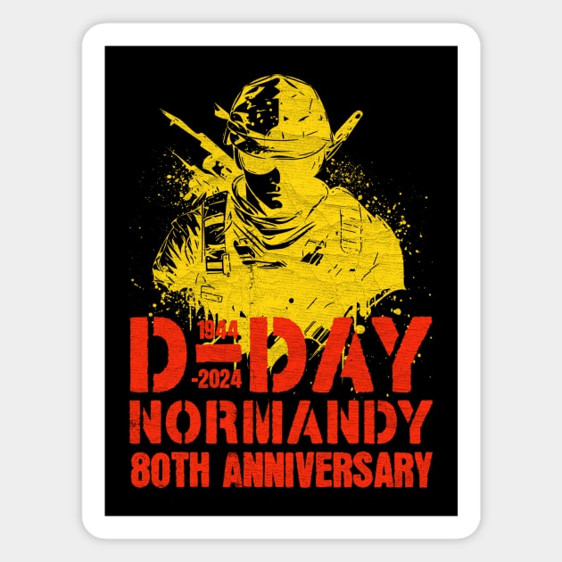 D-Day 80th Anniversary Normandy Magnet by Point Shop